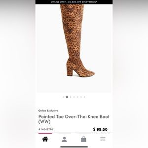 Wide width, wide Calf, leopard print boots